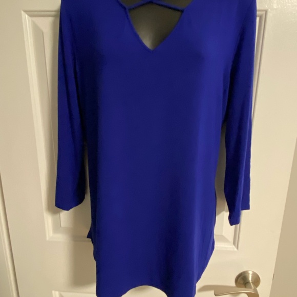 Nygard Royal Blue Tunic size M - Picture 2 of 4